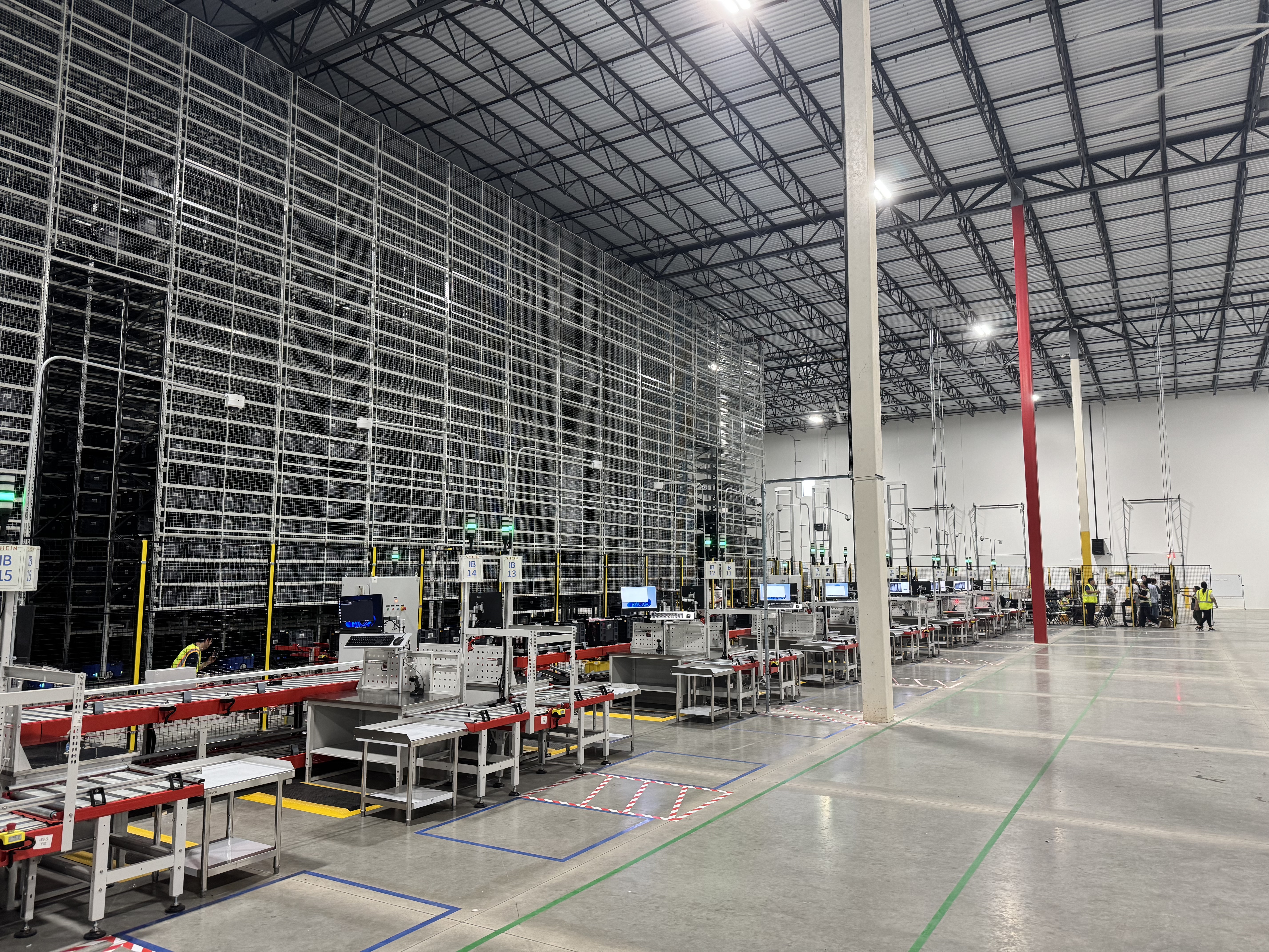 Hai Robotics Smart Warehouse Project Phase 1: On-Site Photos
